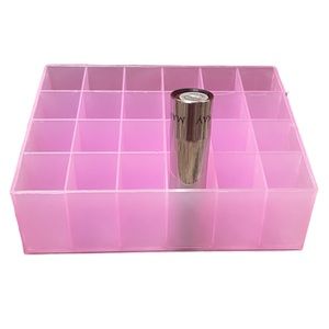 Makeup Organizer Lipstick Storage Box Holder, Lipstick Stand Make Up Organizer